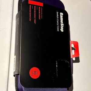 GameStop Purple Switch Carry Case